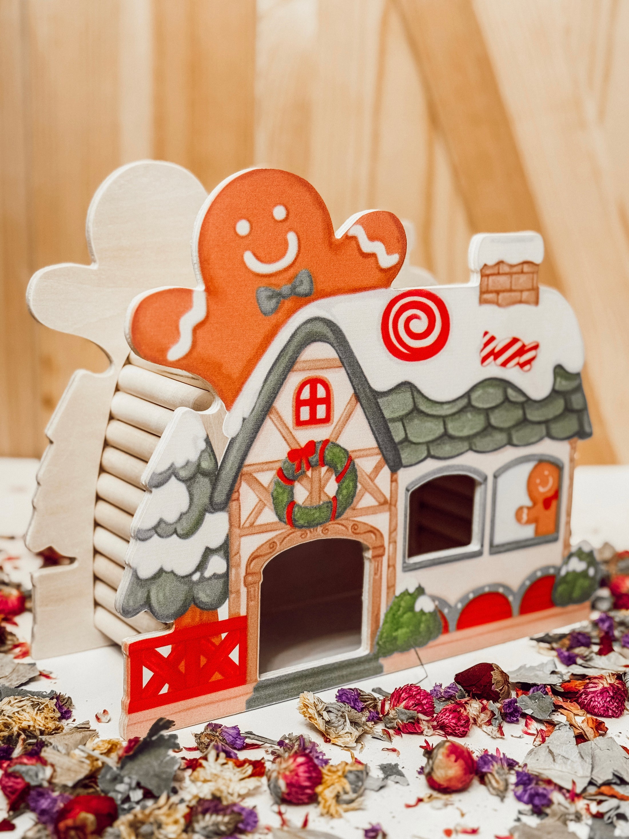 Gingerbread House Hide