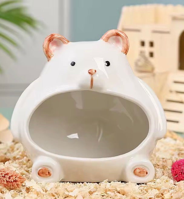 Cuddly Ceramic Bear Hide