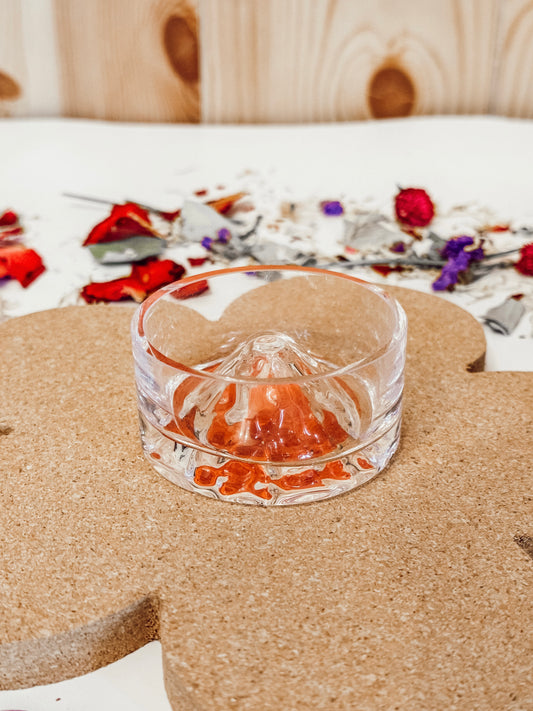 Large Natural Cork Flower (Terracotta)
