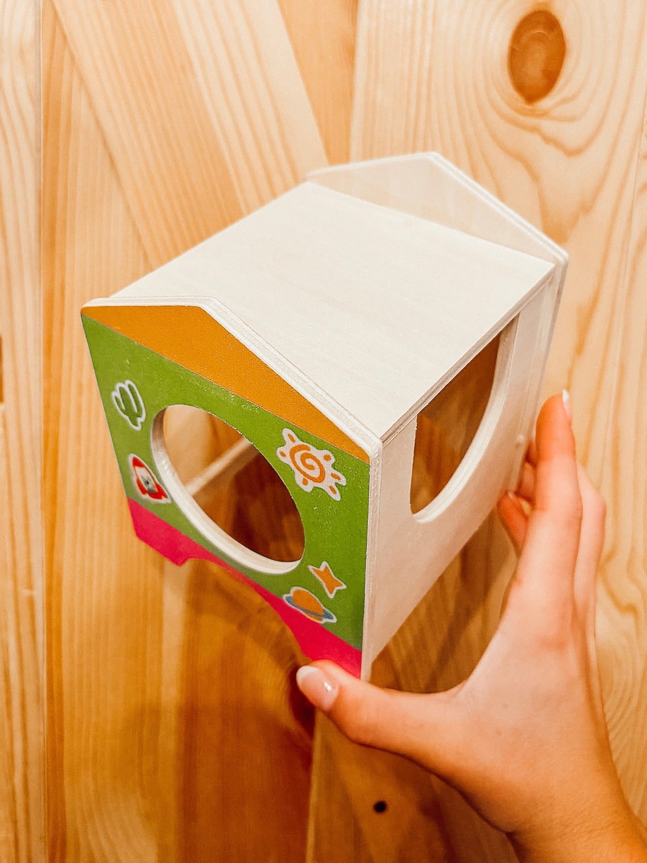 Sticker Building Blocks Hide