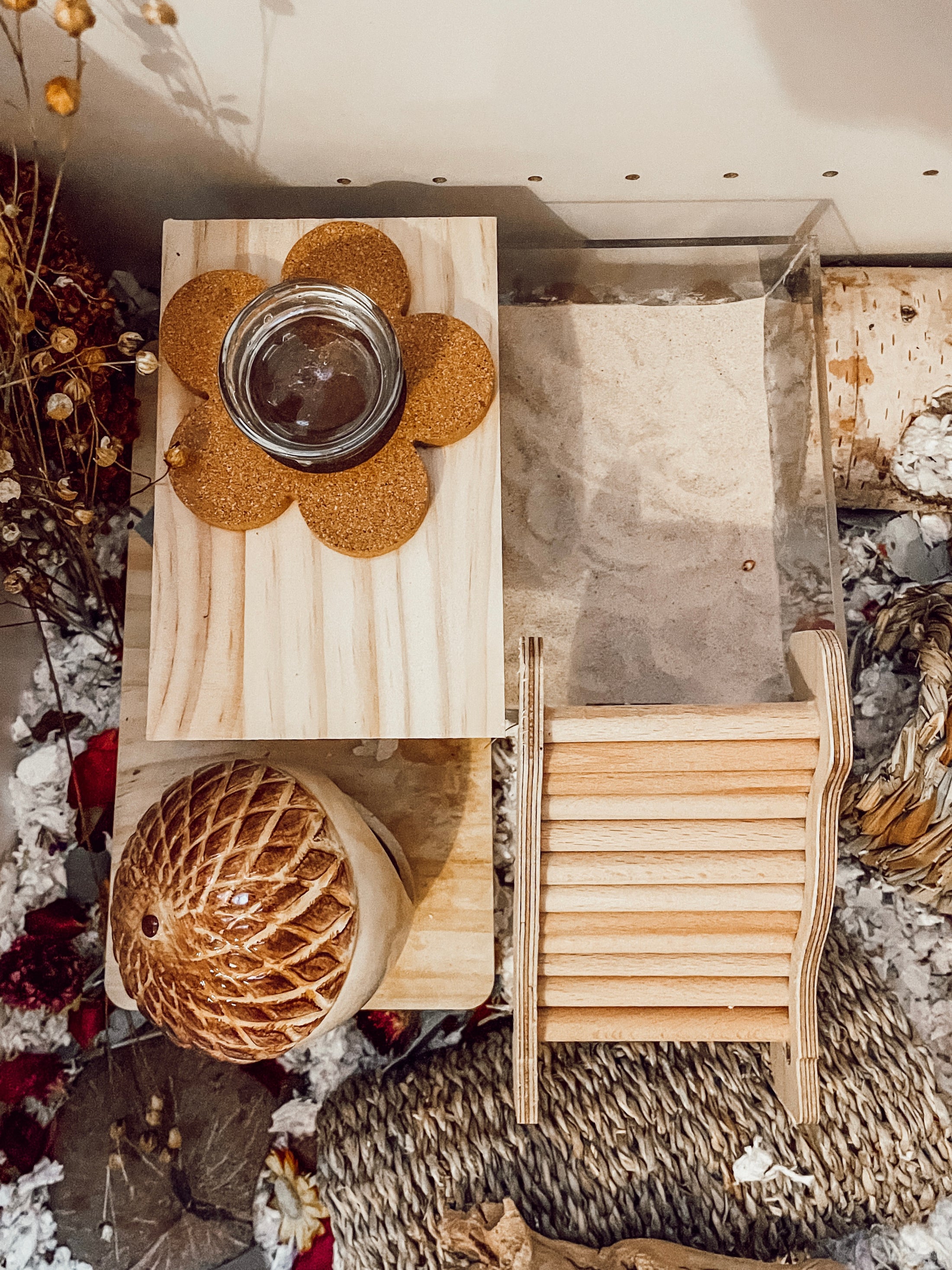 Cork Flowers