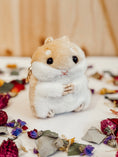 Load image into Gallery viewer, Fluffy Hamster Keychain
