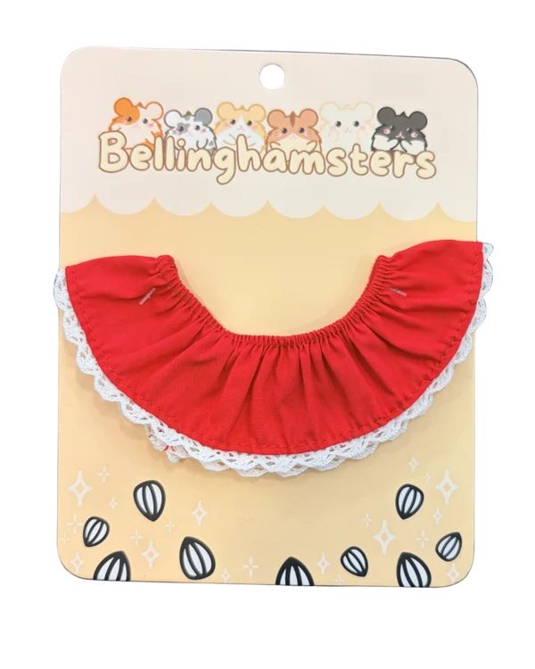 Red Lacey Skirt (Plushie Accessory)