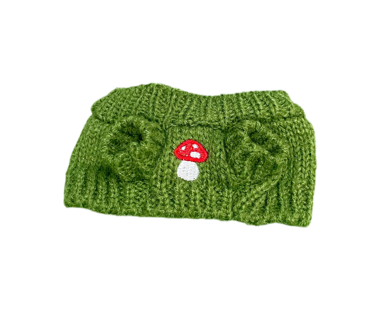 Green Mushroom Sweater (Plushie Accessory)