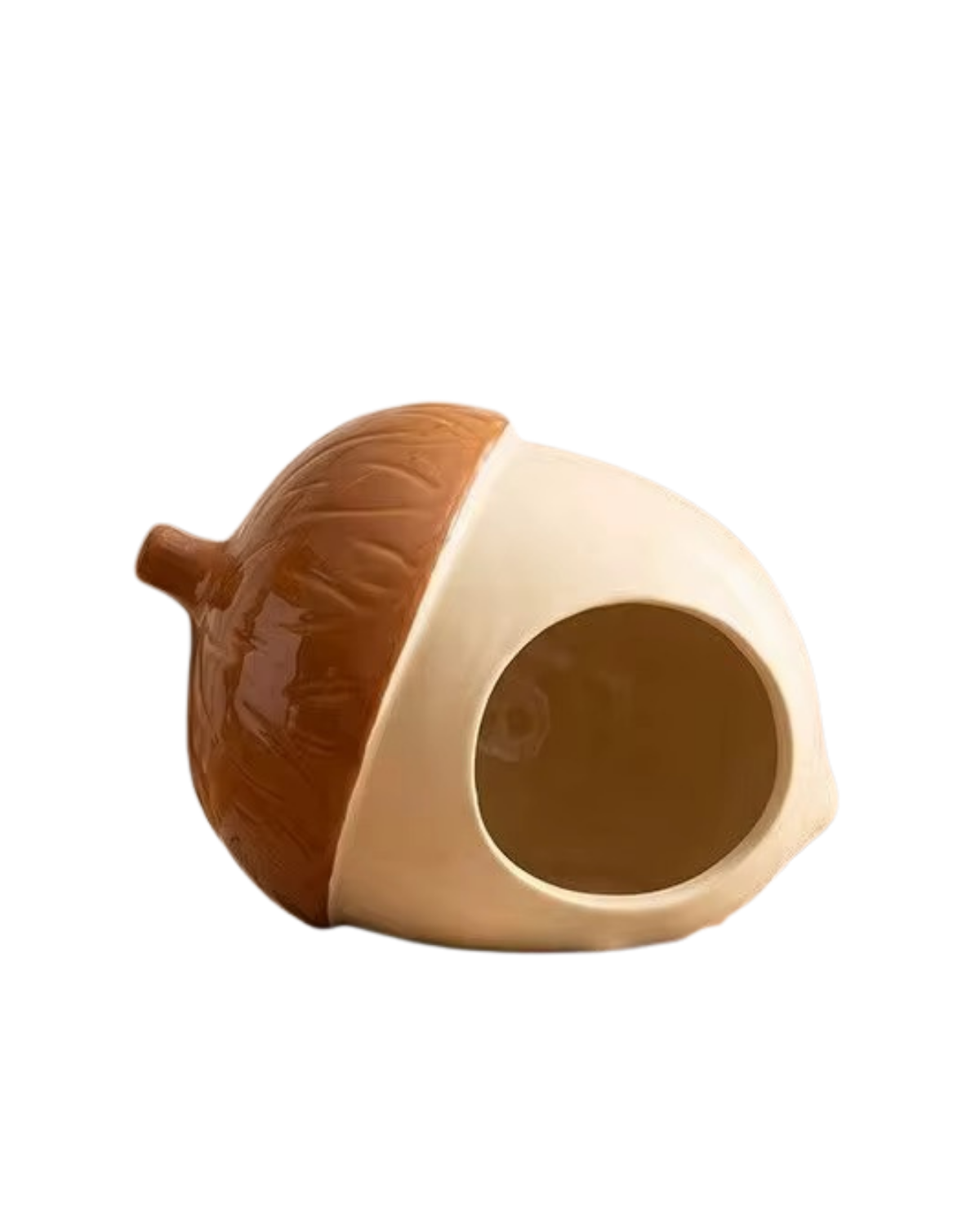 Glazed Ceramic Acorn Hide